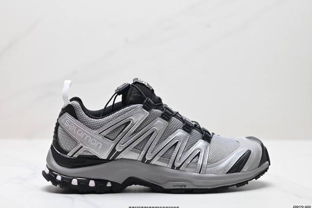 公司级salomon Xt-Quest Adv Beige “ 萨洛蒙 探索者系列户外越野跑鞋 410523 28鞋面采用sensifit贴合技术 全方位贴合包