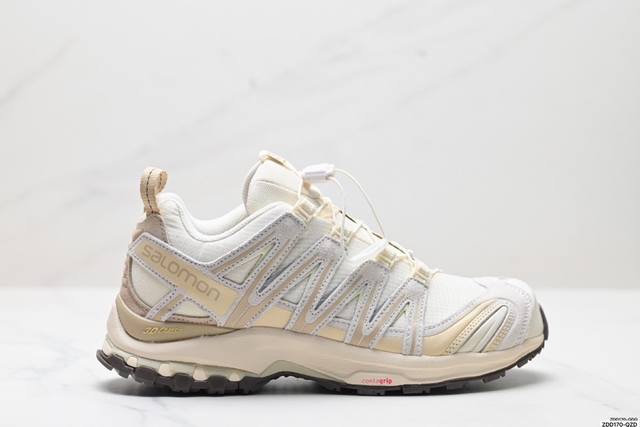 公司级salomon Xt-Quest Adv Beige “ 萨洛蒙 探索者系列户外越野跑鞋 410523 28鞋面采用sensifit贴合技术 全方位贴合包