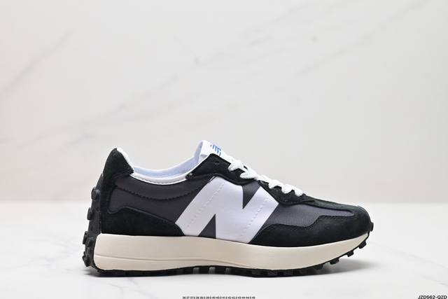 公司级new Balance Ms327 复古休闲运动慢跑鞋 以更纯粹的复古风格设计打造的全新造型 侧身还以解构设计 将 N 字标志以做旧压花样式呈现 官方货号