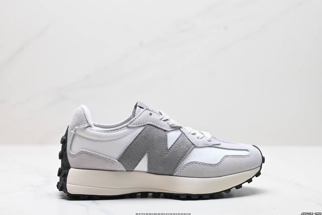 公司级new Balance Ms327 复古休闲运动慢跑鞋 以更纯粹的复古风格设计打造的全新造型 侧身还以解构设计 将 N 字标志以做旧压花样式呈现 官方货号