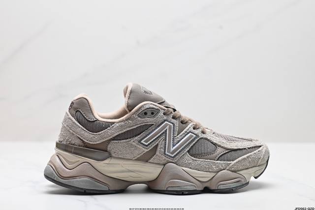 公司级new Balance 公司级版本 Nb9060 联名款 复古休闲运动慢跑鞋 鞋款灵感源自设计师本人对夏日的怀日回忆。鞋面大身由空间双格及磨砂鞋面拼接而生