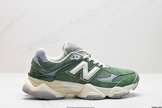 公司级new Balance 公司级版本 Nb9060 联名款 复古休闲运动慢跑鞋 鞋款灵感源自设计师本人对夏日的怀日回忆。鞋面大身由空间双格及磨砂鞋面拼接而生