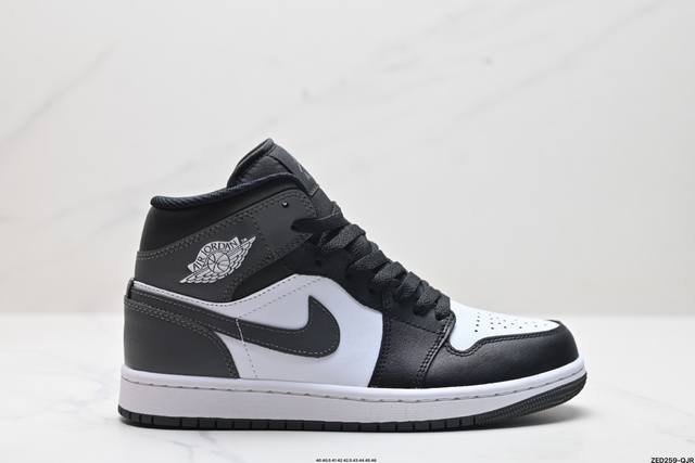 公司级nike Air Jordan 1 Retro Mid Og Aj1代迈克尔 乔丹中帮耐克经典复古百搭休闲文化运动篮球鞋 纯原口碑大厂出品全系列原楦原纸板