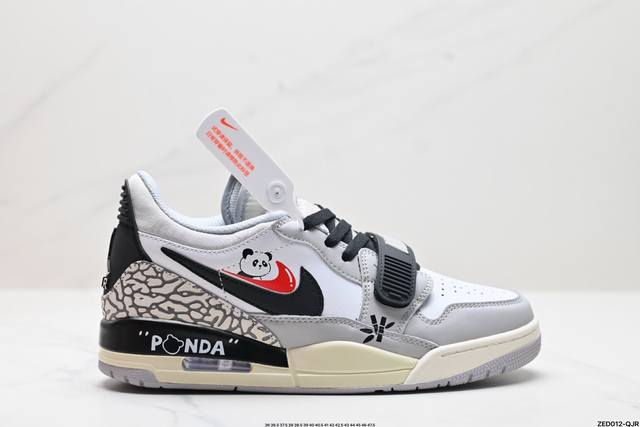 公司级三合一最强合体，多种新配色回归耐克nike Air Jordan Legacy 312 Low”White Grey Fog Blue Red“乔丹最强三