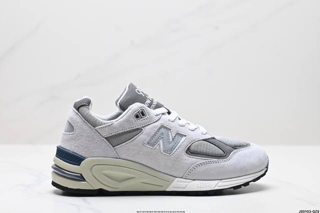 公司级新百伦 Nb New Balance Made In Usa M990V3 三代系列低帮美产血统经典复古休闲运动百搭老爹跑步鞋 采用猪巴革组合网织鞋面材质