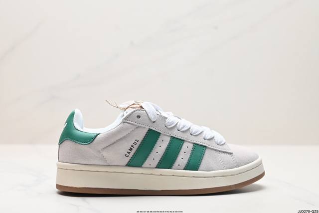 公司级adidas Originals Campus 00S 学院系列 面包风经典复古低帮百搭休闲运动板鞋 货号:Gy6433 尺码:36 36.5 37 38