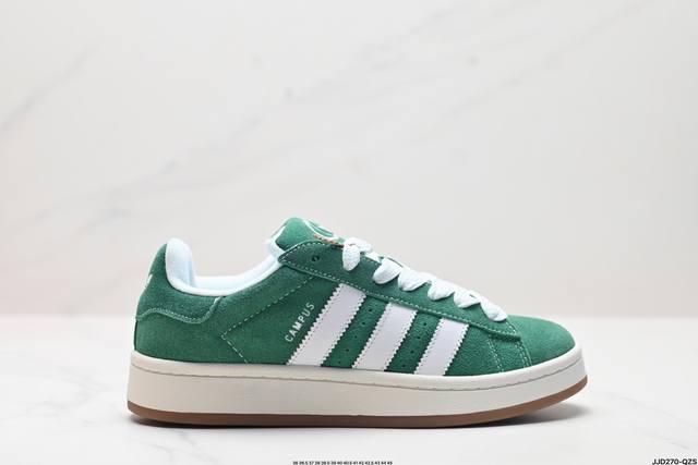 公司级adidas Originals Campus 00S 学院系列 面包风经典复古低帮百搭休闲运动板鞋 货号:Gy6433 尺码:36 36.5 37 38