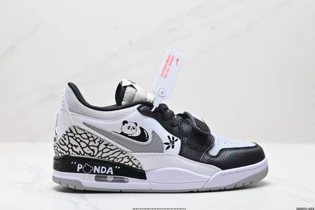 公司级三合一最强合体，多种新配色回归耐克nike Air Jordan Legacy 312 Low”White Grey Fog Blue Red“乔丹最强三