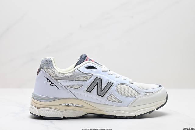 公司级新百伦 New Balance Nb990系列 高端美产990系列简约经典舒适百搭时尚复古休闲鞋缓震透气跑步鞋。该鞋款采用mcd Motion Contr