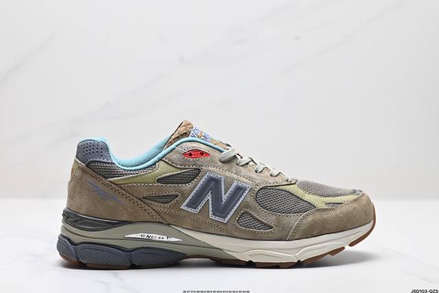 公司级新百伦 New Balance Nb990系列 高端美产990系列简约经典舒适百搭时尚复古休闲鞋缓震透气跑步鞋。该鞋款采用mcd Motion Contr