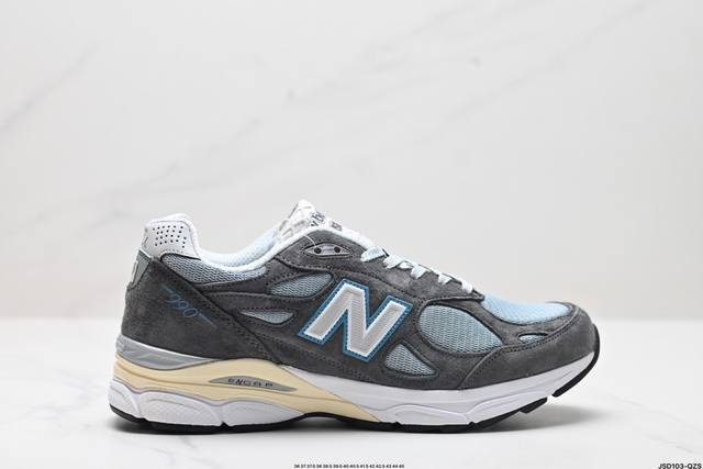 公司级新百伦 New Balance Nb990系列 高端美产990系列简约经典舒适百搭时尚复古休闲鞋缓震透气跑步鞋。该鞋款采用mcd Motion Contr