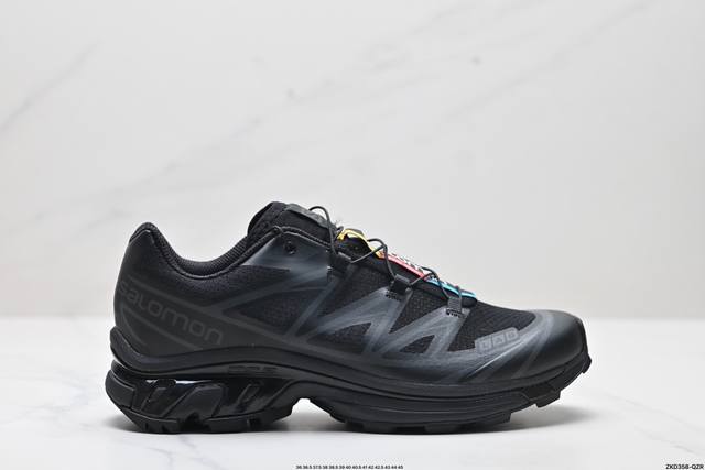 公司级salomon Xa Pro Xt-6 Gtx萨洛蒙户外越野跑鞋 鞋面采用sensifit贴合技术 全方位贴合包裹脚型 鞋跟部鞋底牵引设计 提供强大的抓地