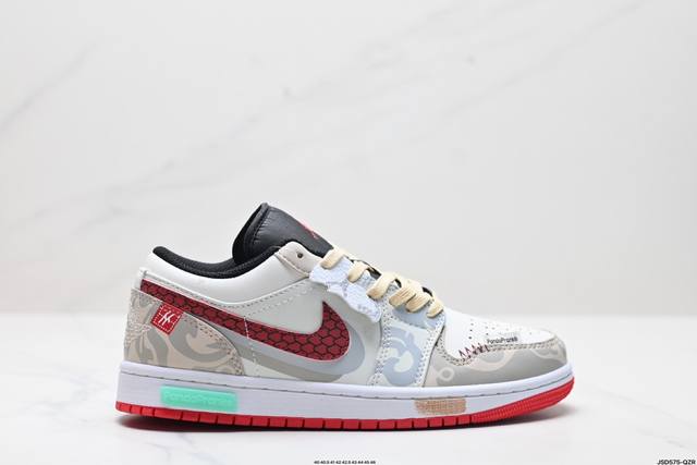 公司级air Jordan 1 Low 绑带白黑蓝 官方同步新色 原装级产物 拒绝公底 立体鞋型 细节完美 高清洁度 购置公司同步原材料 原汁原味 忠于原版 货