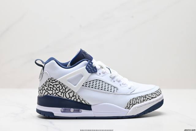 公司级nike Air Jordan Spizike Low舒适百搭 防滑耐磨 低帮 复古篮球鞋 货号:Fq1869-600 尺码:36 36.5 37.5 3