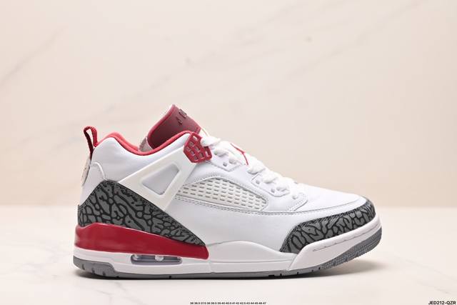 公司级nike Air Jordan Spizike Low舒适百搭 防滑耐磨 低帮 复古篮球鞋 货号:Fq1869-600 尺码:36 36.5 37.5 3