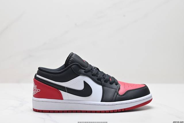 真标耐克nike Wmns Air Jordan 1 Low Aj1乔丹一代低帮经典复古文化休闲运动篮球鞋 货号:553558-412 尺码:36 36.5 3