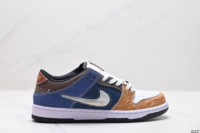 公司级nike Dunk Low Dunk Sb顾名思义，具有经典的dunk血缘，又注入了更多的时尚元素。相较于普通的dunk滑板鞋，改良版的dunk Sb加厚