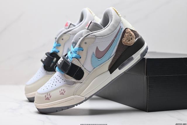 公司级air Jordan Legacy 312乔丹篮球鞋系列 号称 “最强三合一” 的 Jordan Legacy 312，自然有着杂交结合的设计，它的名字就