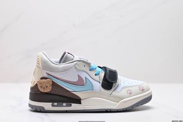 公司级air Jordan Legacy 312乔丹篮球鞋系列 号称 “最强三合一” 的 Jordan Legacy 312，自然有着杂交结合的设计，它的名字就