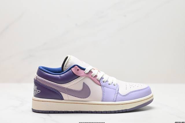 真标耐克nike Air Jordan 1 Low Aj1乔丹一代低帮经典复古文化休闲运动篮球鞋 货号:Cj7891-400 尺码:36 36.5 37.5 3