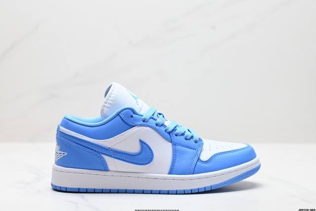 真标耐克nike Air Jordan 1 Low Aj1乔丹一代低帮经典复古文化休闲运动篮球鞋 货号:Cj7891-400 尺码:36 36.5 37.5 3