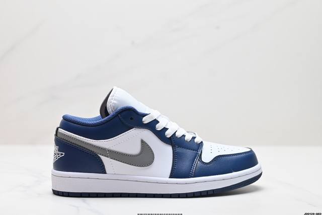 真标耐克nike Air Jordan 1 Low Aj1乔丹一代低帮经典复古文化休闲运动篮球鞋 货号:Cj7891-400 尺码:36 36.5 37.5 3