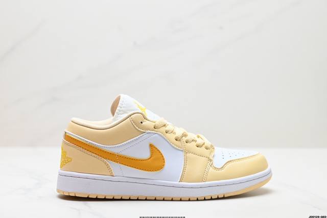 真标耐克nike Air Jordan 1 Low Aj1乔丹一代低帮经典复古文化休闲运动篮球鞋 货号:Cj7891-400 尺码:36 36.5 37.5 3