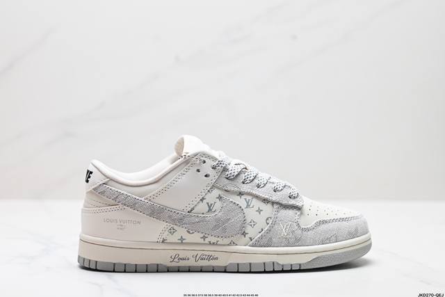 公司级耐克nike Dunk Low Retro扣篮系列 复古低帮休闲运动滑板板鞋 采用脚感柔软舒适zoomair气垫 有效吸收滑板等极限运动在落地时带来的冲击