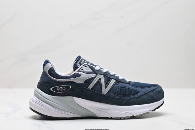 公司级新百伦 Nb New Balance Made In Usa M990V3 三代系列低帮美产血统经典复古休闲运动百搭老爹跑步鞋 采用猪巴革组合网织鞋面材质