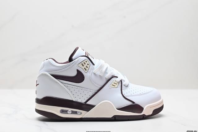 公司级nike Flight Legacy 皮革 经典复古风格 减震防滑耐磨中帮 复古篮球鞋 货号:Bq4212-101 尺码:36 36.5 37.5 38