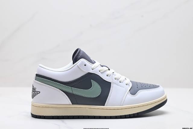 公司级nike Air Jordan 1 Low Aj1乔1低帮休闲板鞋 同步官方配色 官方货号:553558-123 尺码:36 36.5 37.5 38 3