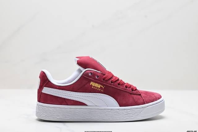 公司级puma Suede Xl 复古单品 彪马 防滑耐磨低帮德训板鞋 货号:395205 04 尺码:35.5 36 37 37.5 38 38.5 39 4