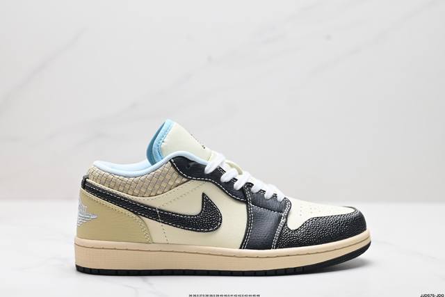 真标nike Air Jordan 1 Low Aj1乔1低帮休闲板鞋 同步官方配色 官方货号:553558- Size:36 36.5 37.5 38 38.