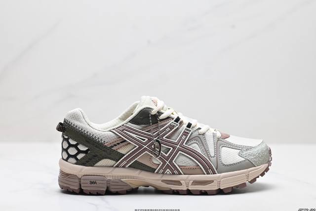 公司级asics Gel-Kahana 8 亚瑟士经典户外跑鞋如今机能风和户外风吹得正劲 这款gel-Kahana 8便是主打urban Outdoor机能越野