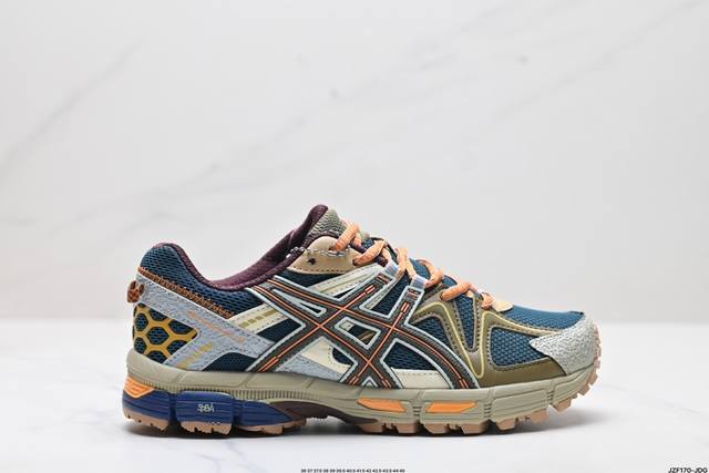 公司级asics Gel-Kahana 8 亚瑟士经典户外跑鞋如今机能风和户外风吹得正劲 这款gel-Kahana 8便是主打urban Outdoor机能越野