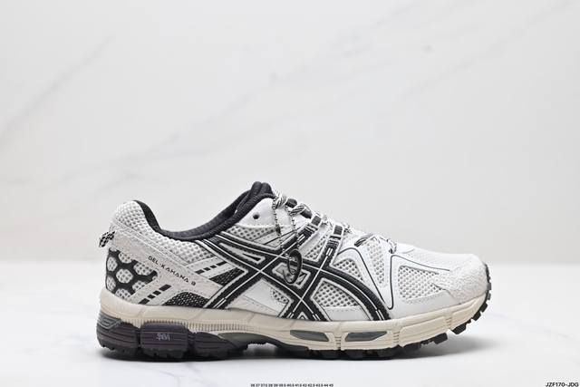 公司级asics Gel-Kahana 8 亚瑟士经典户外跑鞋如今机能风和户外风吹得正劲 这款gel-Kahana 8便是主打urban Outdoor机能越野