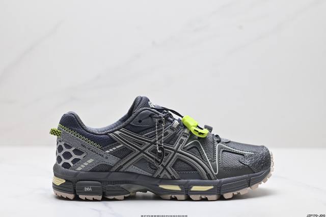 公司级asics Gel-Kahana 8 亚瑟士经典户外跑鞋如今机能风和户外风吹得正劲 这款gel-Kahana 8便是主打urban Outdoor机能越野