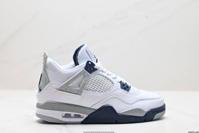 真标耐克nike Air Jordan 4 Retro 迈克尔 乔丹aj4代中帮复古休闲运动文化篮球鞋 货号:Cu1 -010 尺码:36 36.5 37.5