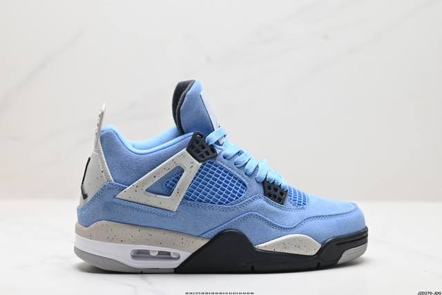 真标耐克nike Air Jordan 4 Retro 迈克尔 乔丹aj4代中帮复古休闲运动文化篮球鞋 货号:Cu1 -010 尺码:36 36.5 37.5