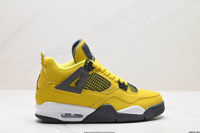 真标耐克nike Air Jordan 4 Retro 迈克尔 乔丹aj4代中帮复古休闲运动文化篮球鞋 货号:Cu1 -010 尺码:36 36.5 37.5