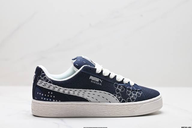 真标puma Suede Xl 复古单品 彪马 防滑耐磨低帮德训板鞋 货号:395777 02 尺码:36 37 37.5 38 38.5 39 40 40.5