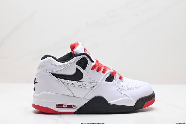 公司级耐克nike Air Flight 89男子运动鞋 Aj4兄弟款 缓震篮球鞋 重塑80年代后期非凡篮球战靴的经典风范 利落皮革结构搭载卓越缓震系统 重现传