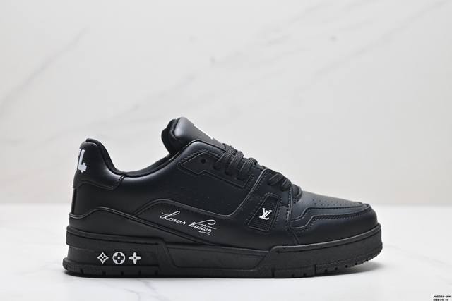 公司级全新lv路易威登louis Vuitton Trainer Sneaker Low休闲运动文化百搭板鞋 尺码:36-46 Id:Jgd268-Jdh