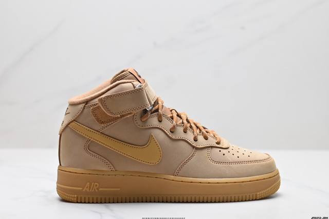 公司级nike Air Force 1 Mid 07 原楦头原纸板 打造纯正中帮空军版型 专注外贸渠道 全掌内置蜂窝气垫 原盒配件 原厂中底钢印、拉帮完美 官方