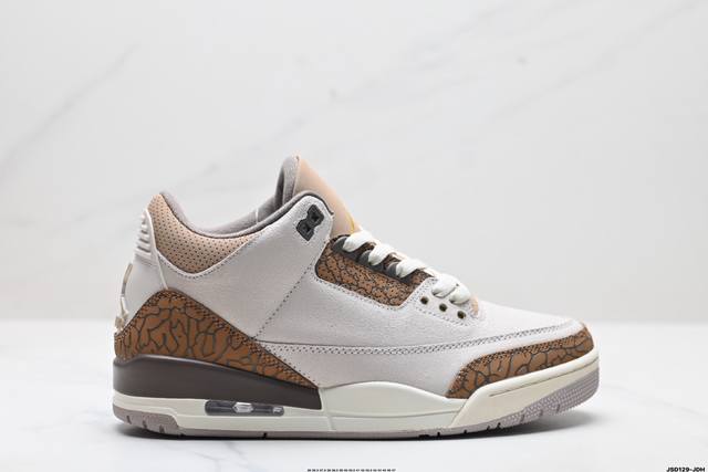 公司级air Jordan 3 Retro 迈克尔 乔丹aj3代中帮复古休闲运动文化篮球鞋 货号:Fn0344-901 尺码:36 36.5 37.5 38 3