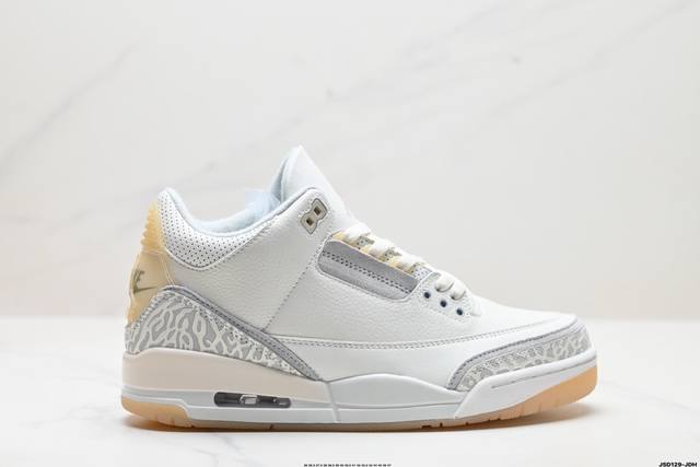 公司级air Jordan 3 Retro 迈克尔 乔丹aj3代中帮复古休闲运动文化篮球鞋 货号:Fn0344-901 尺码:36 36.5 37.5 38 3