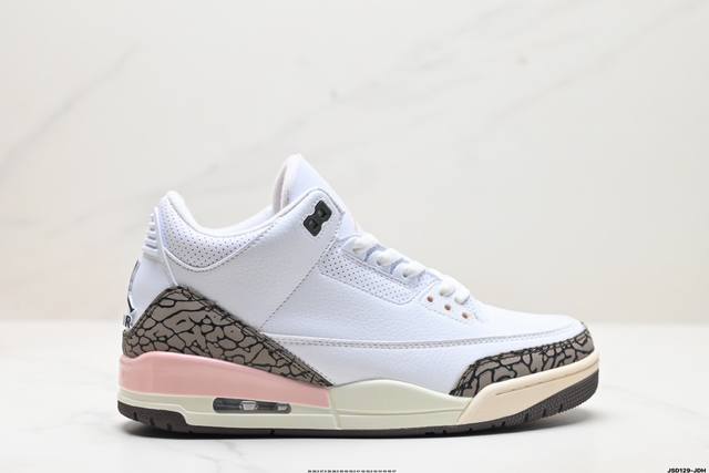 公司级air Jordan 3 Retro 迈克尔 乔丹aj3代中帮复古休闲运动文化篮球鞋 货号:Fn0344-901 尺码:36 36.5 37.5 38 3