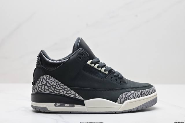 公司级air Jordan 3 Retro 迈克尔 乔丹aj3代中帮复古休闲运动文化篮球鞋 货号:Fn0344-901 尺码:36 36.5 37.5 38 3