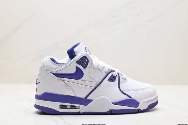 公司级耐克nike Air Flight 89男子运动鞋 Aj4兄弟款 缓震篮球鞋 重塑80年代后期非凡篮球战靴的经典风范 利落皮革结构搭载卓越缓震系统 重现传