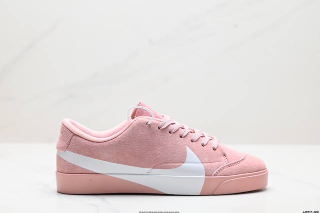 公司级耐克nike Blazer City Low Lx 耐克春季爆款 翻毛皮鞋面 复古大钩子休闲百搭板鞋 货号:Av2253-001 尺码:36 36.5 3